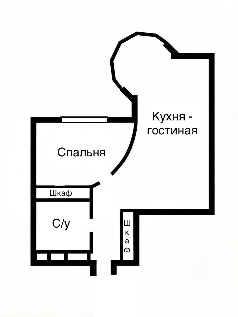 Планировка: 2-комнатная квартира 62,6 м², корпус 4