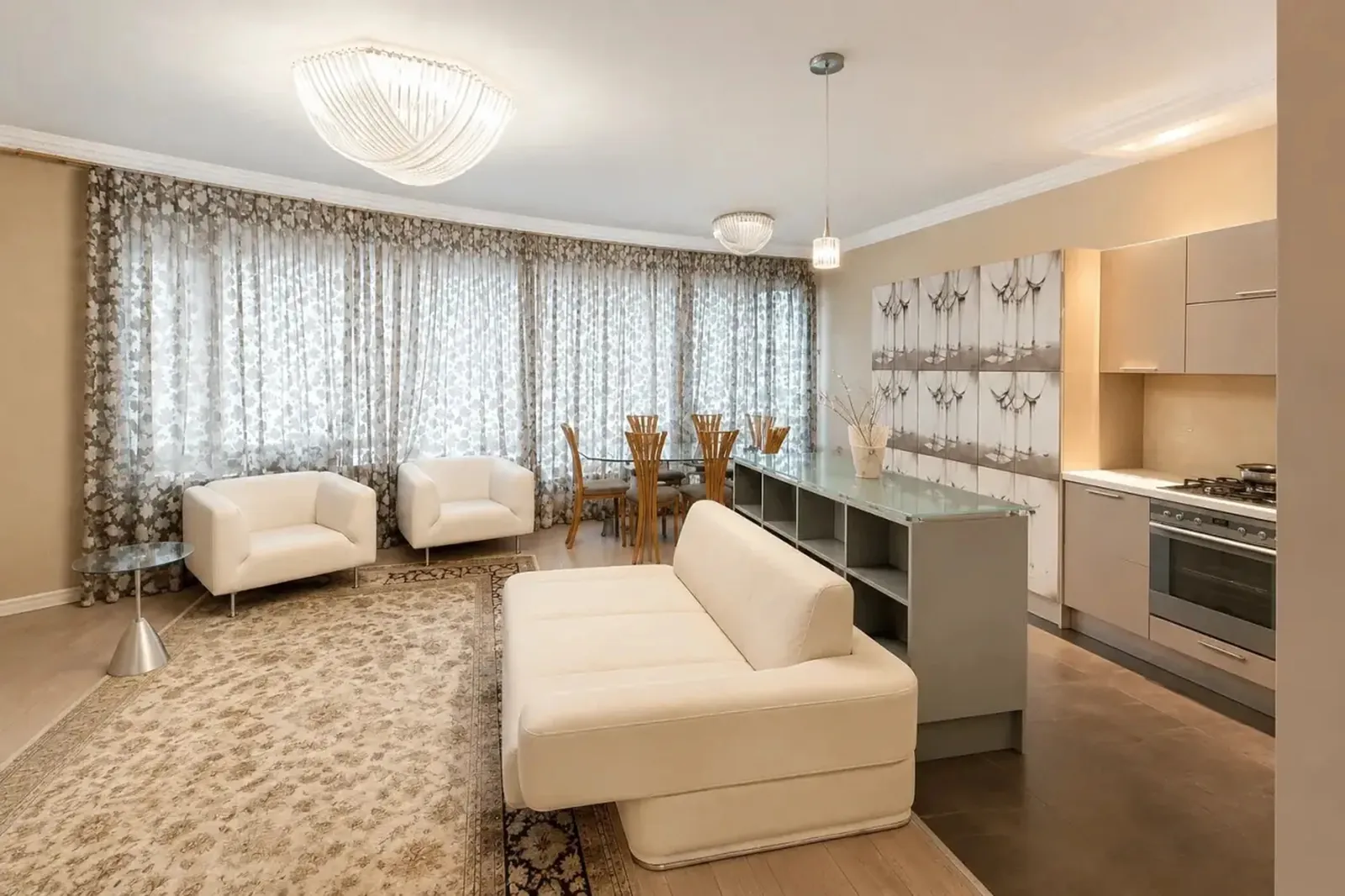 3-комнатная квартира 122,7 м², корпус 1 ЖК «Миракс Парк» — фото 1